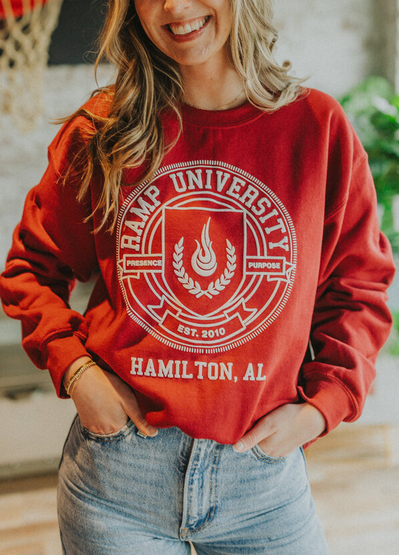 Customer photo for 18000 Gildan Crewneck Sweatshirt
