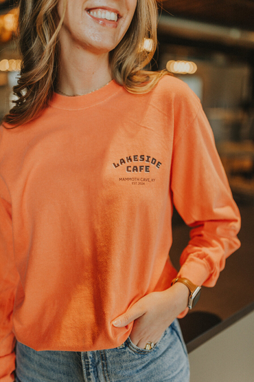 Customer photo for CC6014 Comfort Colors Garment Dyed Long-Sleeve T-Shirt