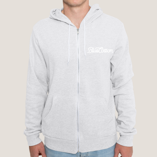 Sample image of 3739 Bella + Canvas Unisex Sponge Fleece Full-Zip Hoodie