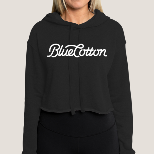Sample image of 7502 Bella + Canvas Women's Cropped Fleece Hoodie