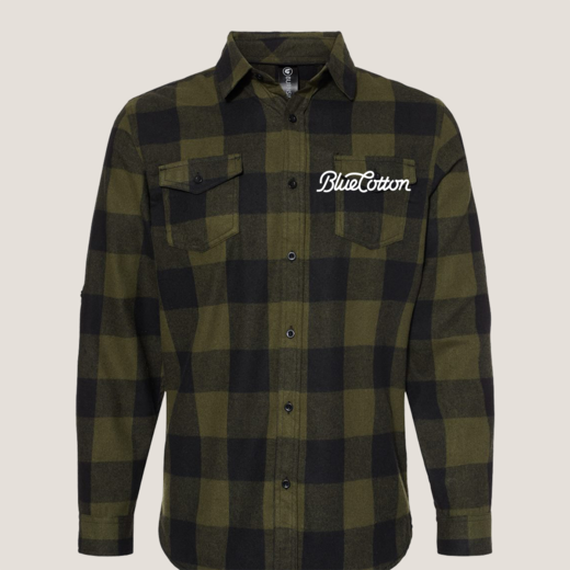 Sample image of 8210 Burnside Yarn-Dyed Long Sleeve Flannel Shirt