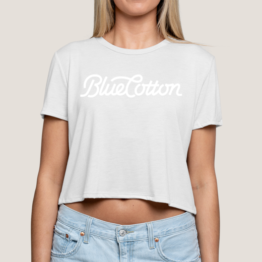Sample image of 8882 Bella + Canvas Women’s Flowy Cropped Tee