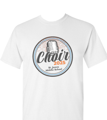 Choir Microphone Burst design idea