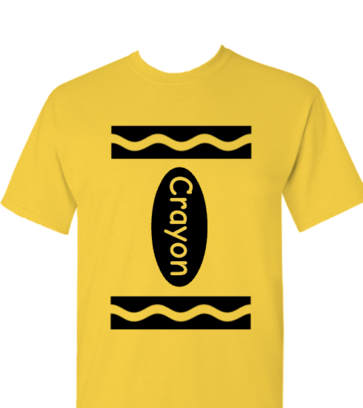 Crayon Costume design idea