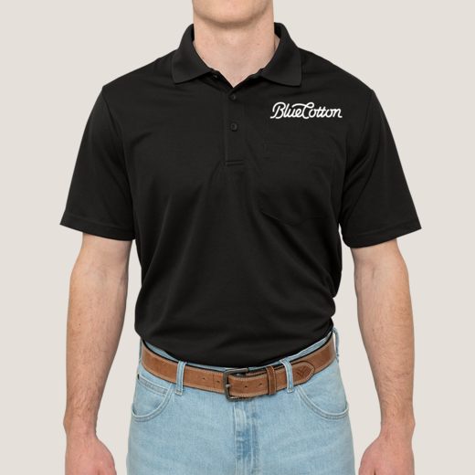Sample image of ST640P Sport-Tek PosiCharge RacerMesh Pocket Polo