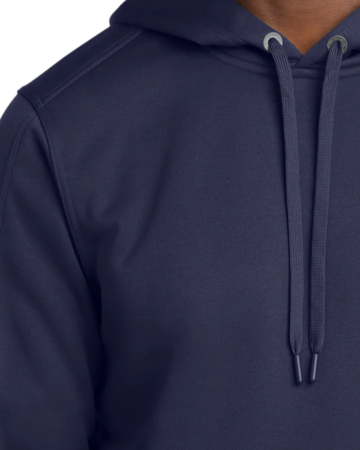 Closeup of a ST290 Sport-Tek Repel Hooded Pullover