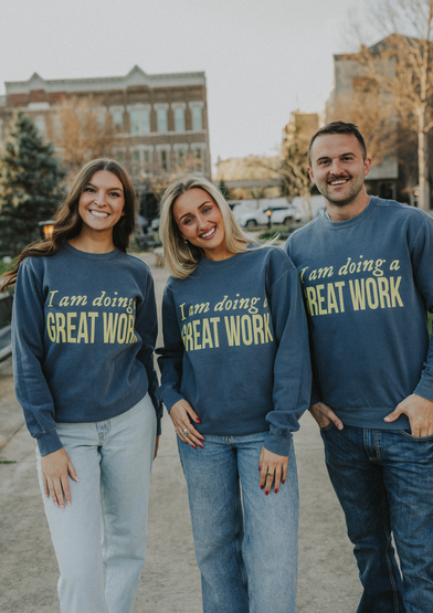 Customer photo for CC1566 Comfort Colors Crewneck Sweatshirt